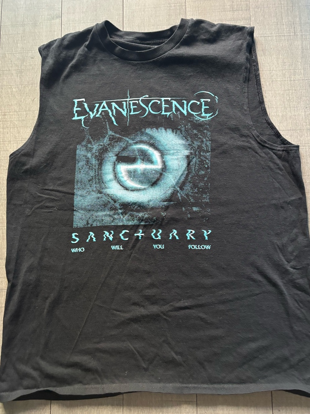 🌺3/$10🌺NWOT-EVANESCENCE Band Merch Sleeveless Shirt-Sanctuary Graphic